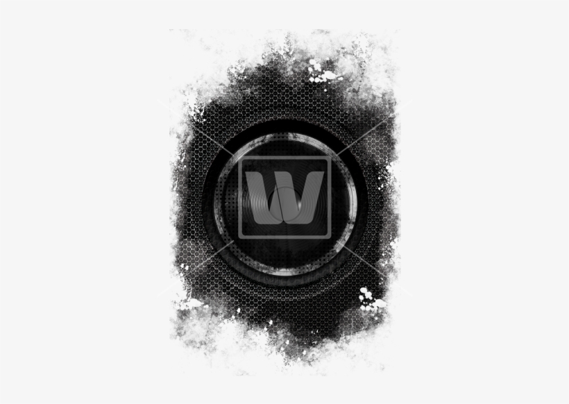 Grunge Black Speaker - Hard Techno Rave Edition Vol 4 - Various - Download, transparent png #299820