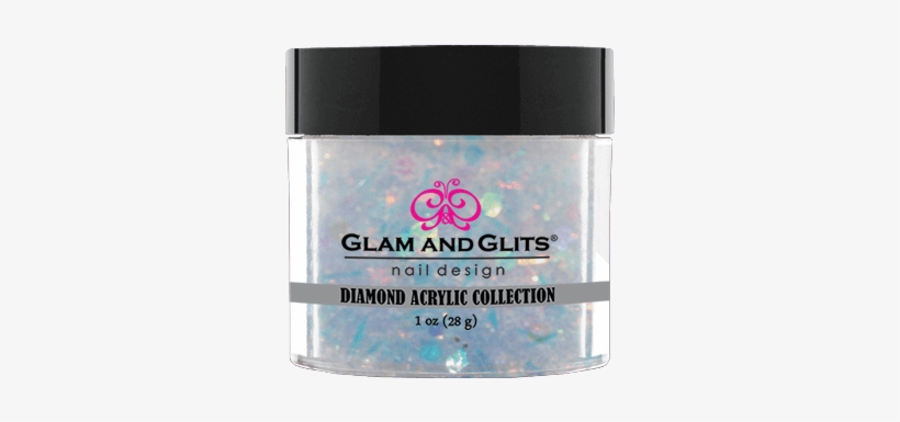 Diamond Acrylic - Glam & Glits Nail Art Glitter: Peacock - 1/2oz, transparent png #2900100