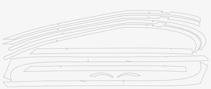 5135px-toit - Net - Cut - Complete - Svg - Paper, transparent png #2900430