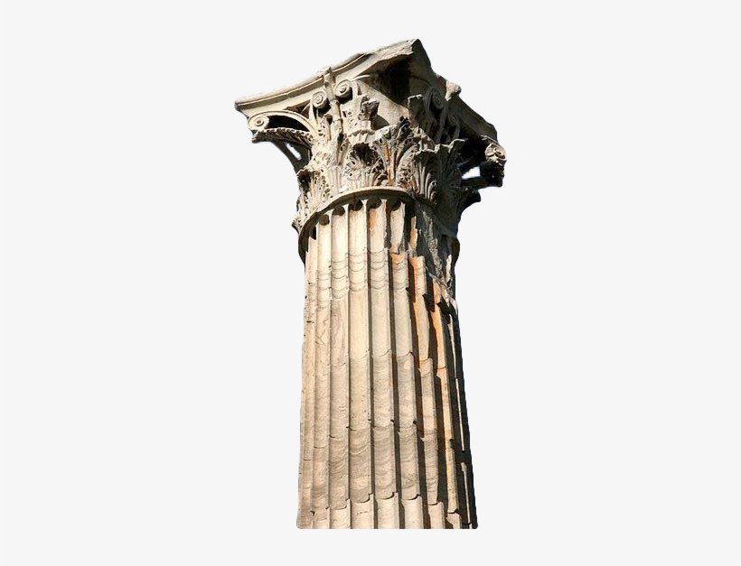 #5 - Corinthian Column, transparent png #2900465