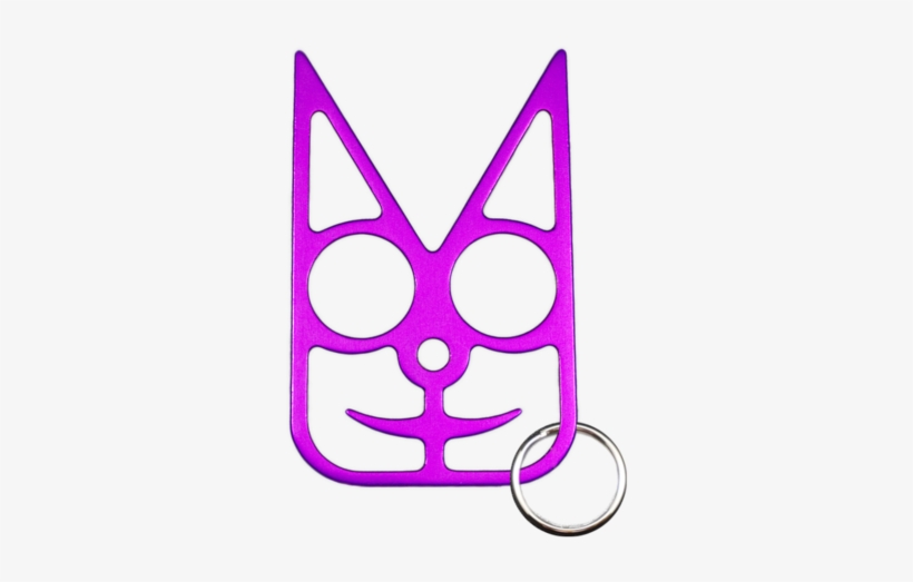 Purple Safety Cat - Safety, transparent png #2901335