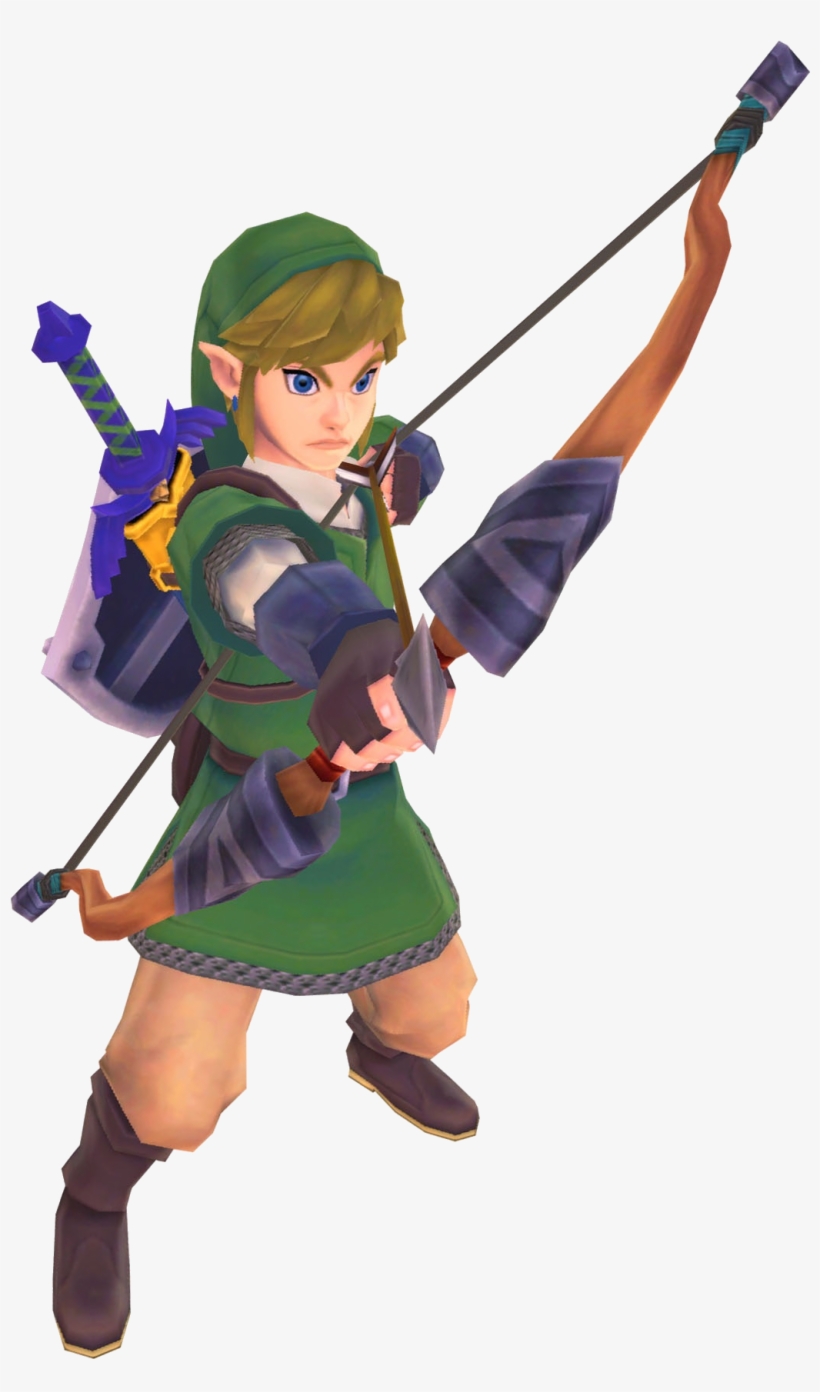 Ss Link Bow - Link Ss, transparent png #2901587