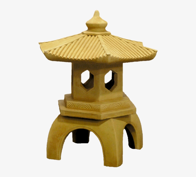 Pagoda Japanese Lantern Outdoor Statue For Sale - Garden Statue Png, transparent png #2901988
