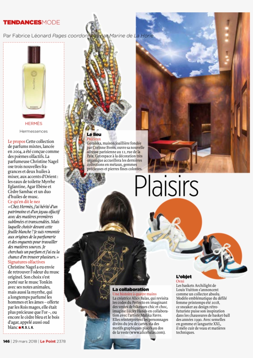 Alice Balas Le Point Stephane Bern - Flyer, transparent png #2902030