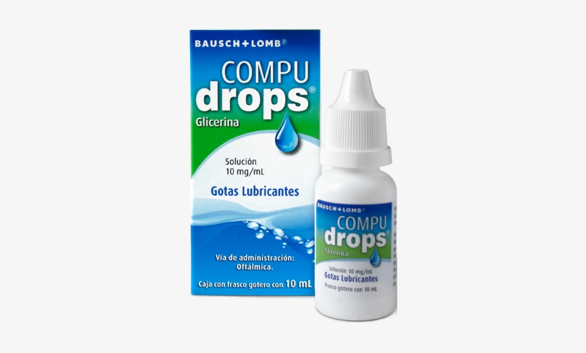 Compudrops-pds - Glicerina Gotas Oftalmicas, transparent png #2902083