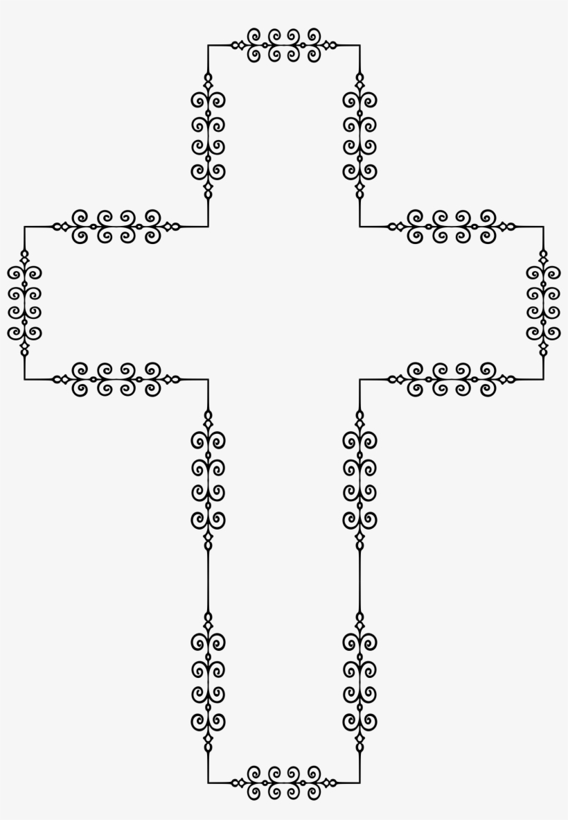 Flourish Cross Free Download - Christian Cross, transparent png #2902169
