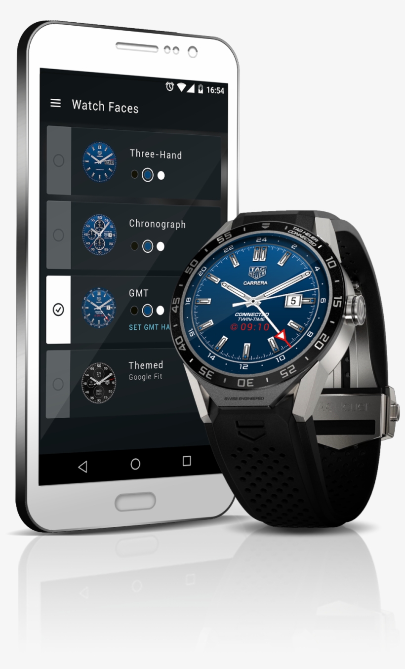 Reloj Tag Heuer Smartwatch, transparent png #2902345