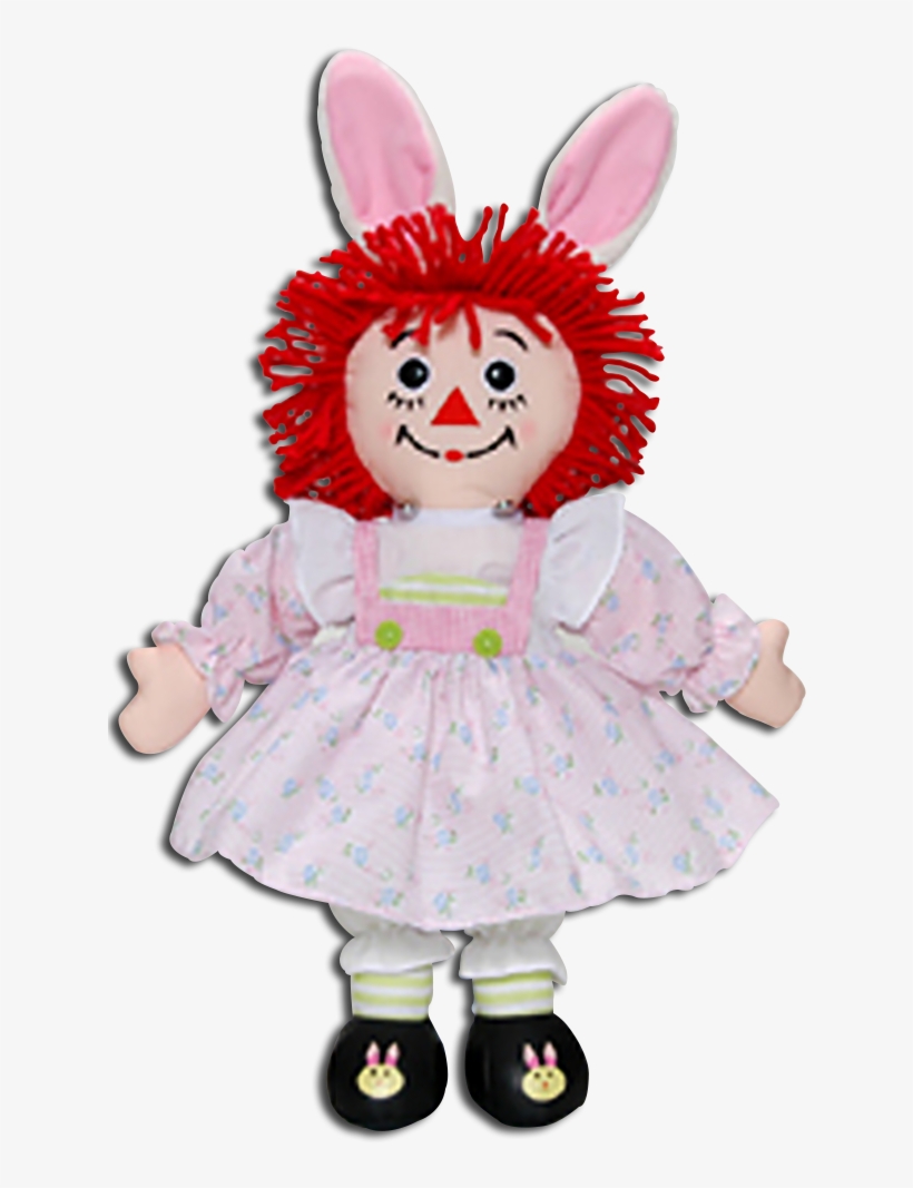 2004 Easter Raggedy Ann Rag Doll - Raggedy Ann &amp; Andy Easter Bunny Raggedy Ann, transparent png #2902621