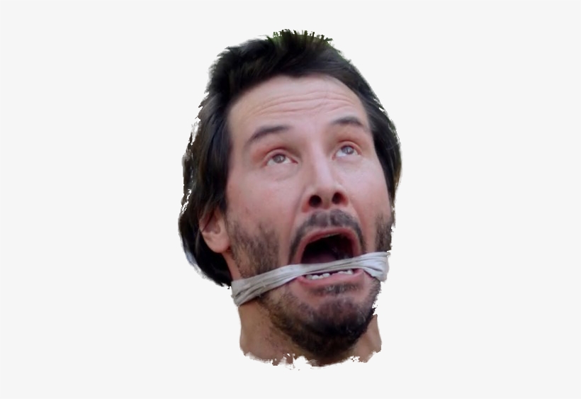 229kib, 569x534, Keanu Reeds - Tongue, transparent png #2902648