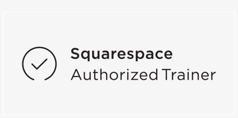 Authorized Trainer Badge Black - Squarespace Authorized Trainer Badge, transparent png #2902769