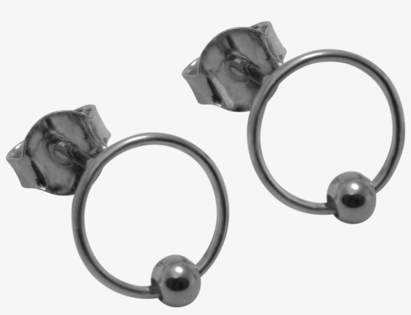 Thin Circle - Black & Silver, transparent png #2902774