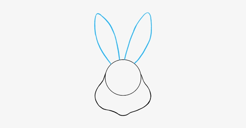 How To Draw Easter Bunny - Easter, transparent png #2902987