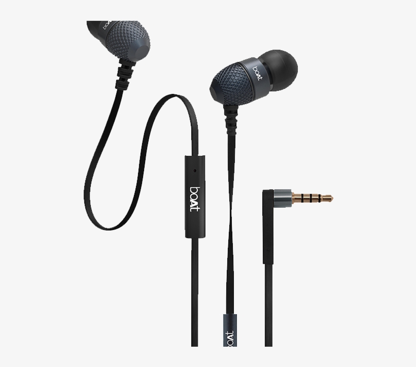 Boat Bassheads 225 Review Best Low Cost Earphones - Boat Bassheads 220 Wired Headset With Mic (black), transparent png #2903109
