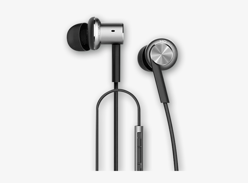Xiaomi Piston V4 Headphone Earphone Headset - Xiaomi Hybrid Earphone Quantie High Definition Dual, transparent png #2903193