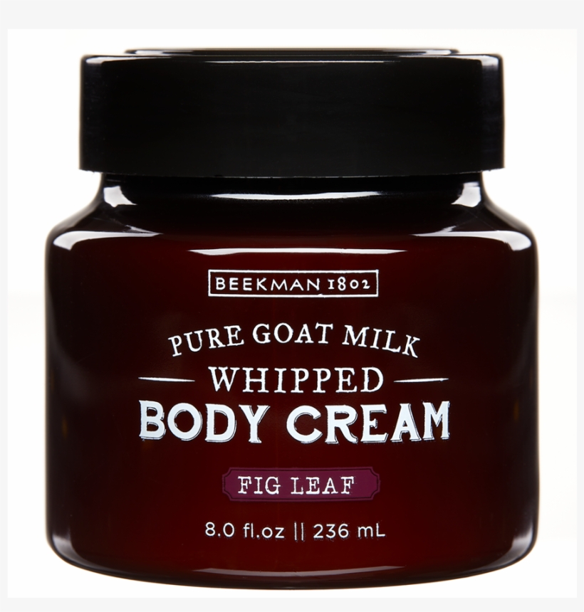 Fig Leaf Whipped Goat Milk Body Cream - Beekman Honey & Orange Blossom Whipped Body Cream, transparent png #2903218