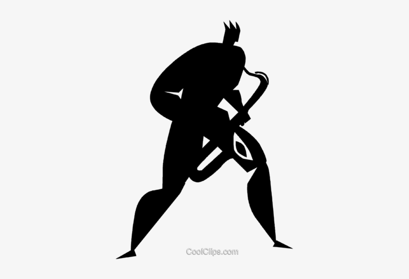 Person Playing The Saxophone Royalty Free Vector Clip - Illustration, transparent png #2903533