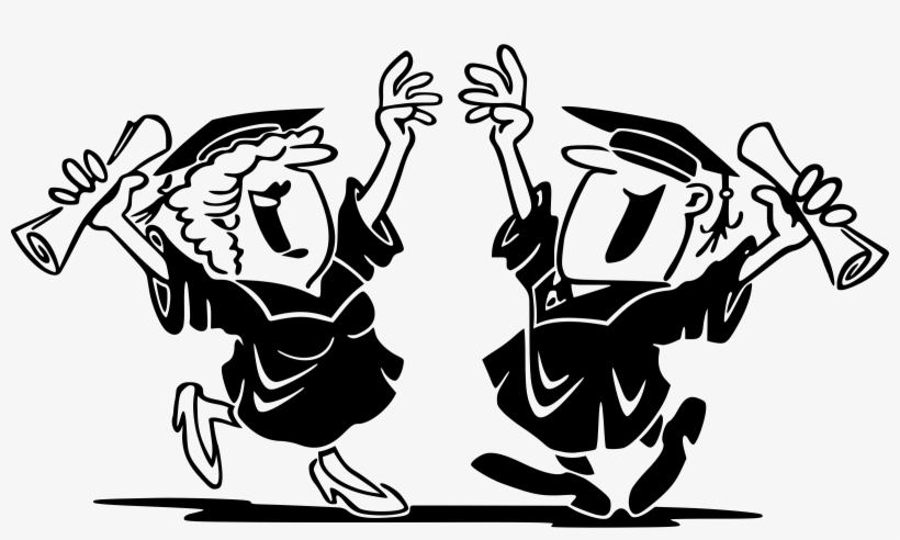 This Free Icons Png Design Of Happy Graduates, transparent png #2903589