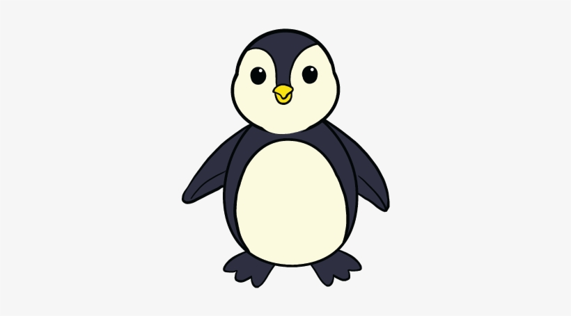 Draw Penguin Easy - Penguin Drawing Easy, transparent png #2904073