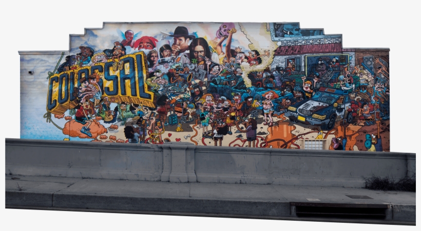 Gustavo Dao Mural Illustrator - Crowd, transparent png #2904157