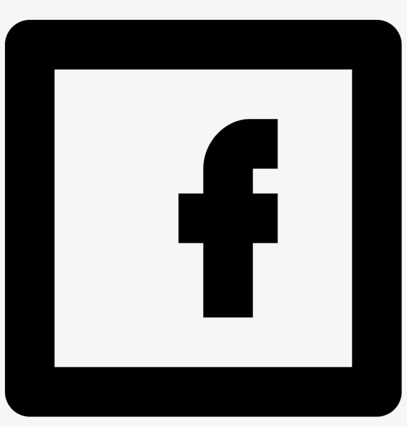 Facebook Logo In Square Outline Comments - Black Square Facebook Logo, transparent png #2904185
