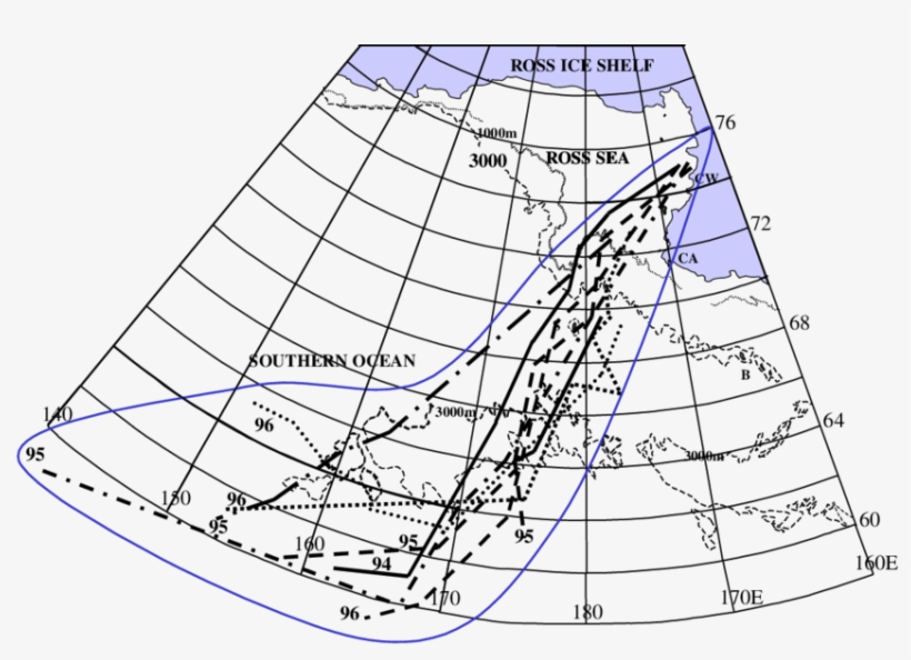 Tracks Of Juvenile Emperor Penguins Departing From - Scott Island, transparent png #2904390