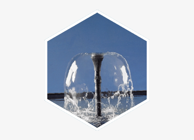 Water Film Fountain Nozzles - Oase Valkan 36-10 K Fountain Nozzle, transparent png #2904392