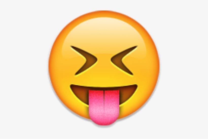 Whatsapp Emoji Hd Photos Enam Wallpaper - Tongue Sticking Out Eyes Closed Emoji, transparent png #2904750