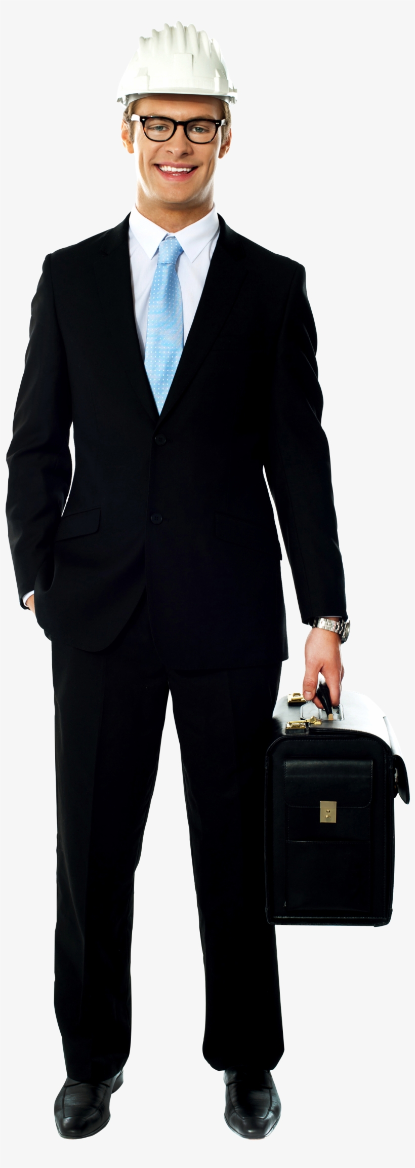 Architect Png Image - Man Carrying A Briefcase, transparent png #2904787