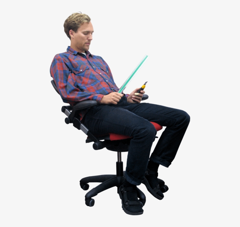 Free Png Sitting Architect Png Images Transparent - Person Sitting At Desk Png, transparent png #2905023