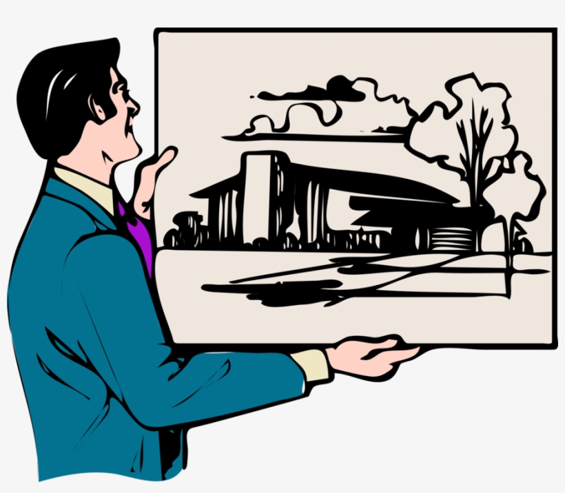 Architecture Art Architectural Drawing - Architect Clipart Free, transparent png #2905071