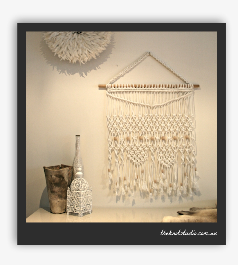 Knot Studio Macrame Wall Hanging - Knot, transparent png #2905331