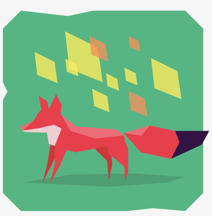 Wotf Icon - Red Fox, transparent png #2905634