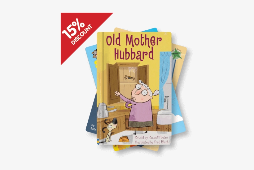 Book Band Green & Orange By Booklife - Old Mother Hubbard: Usborne First Reading, transparent png #2905657