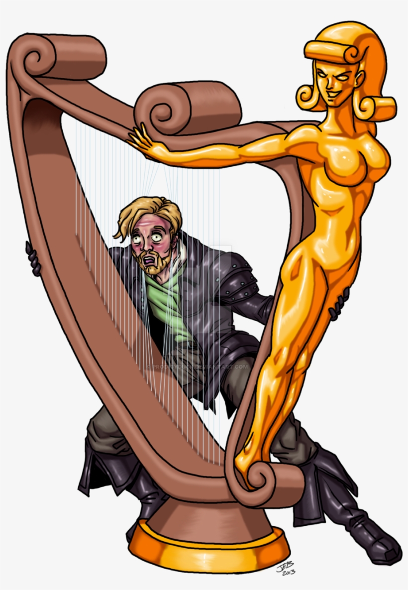 Animated Harp By Prodigyduck On Deviantart - Animation, transparent png #2905823