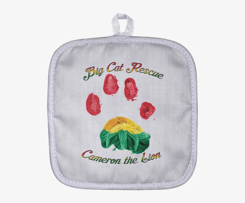 Cameron Lion Paw Print Subhp Pot Holder - Husband Pot Holder, I Love My Wife More Than Boardgames, transparent png #2906427
