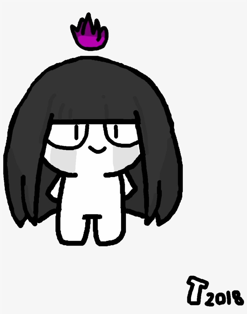 Fan Artthe Happy-pappy Ghost Girl - Cartoon, transparent png #2906932