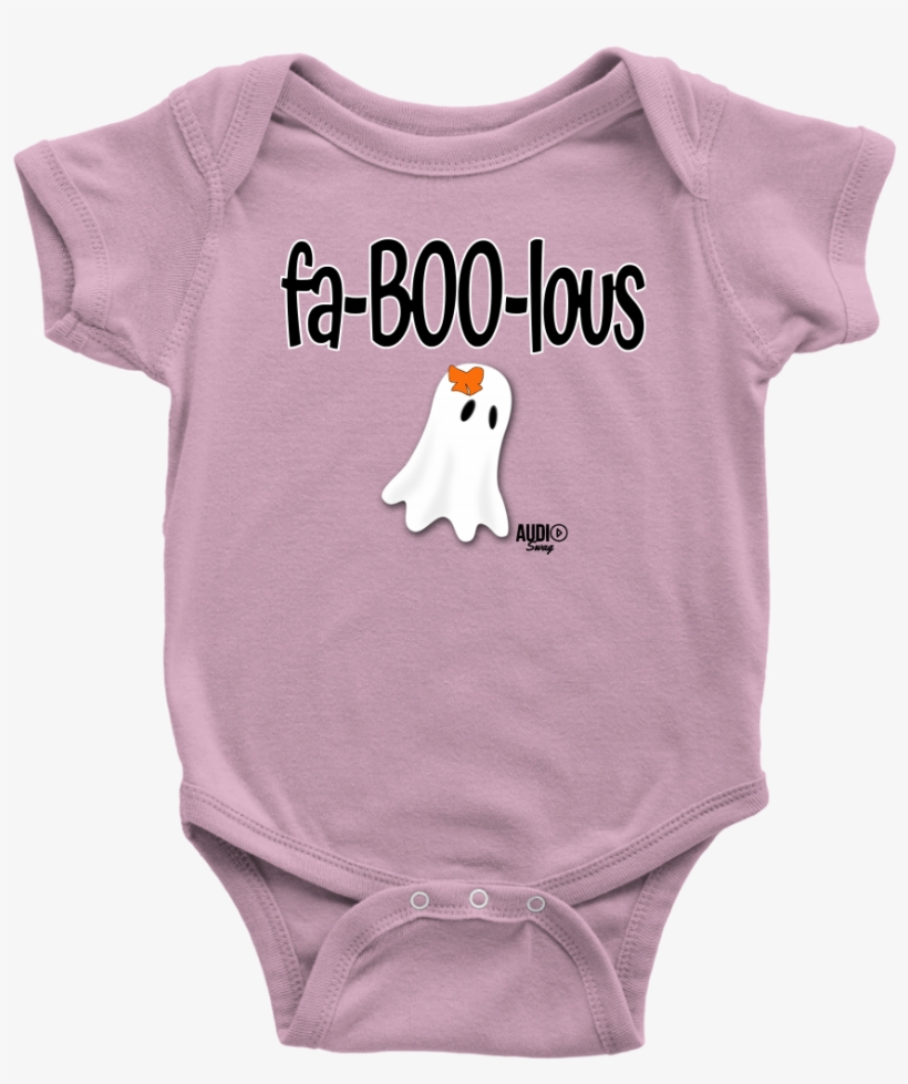 Fa Boo Lous Ghost Baby Bodysuit - Funny Car Onesie, transparent png #2906976