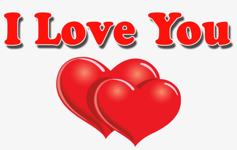 Love Text Png Image Background - Love You Images Hd, transparent png #2907128