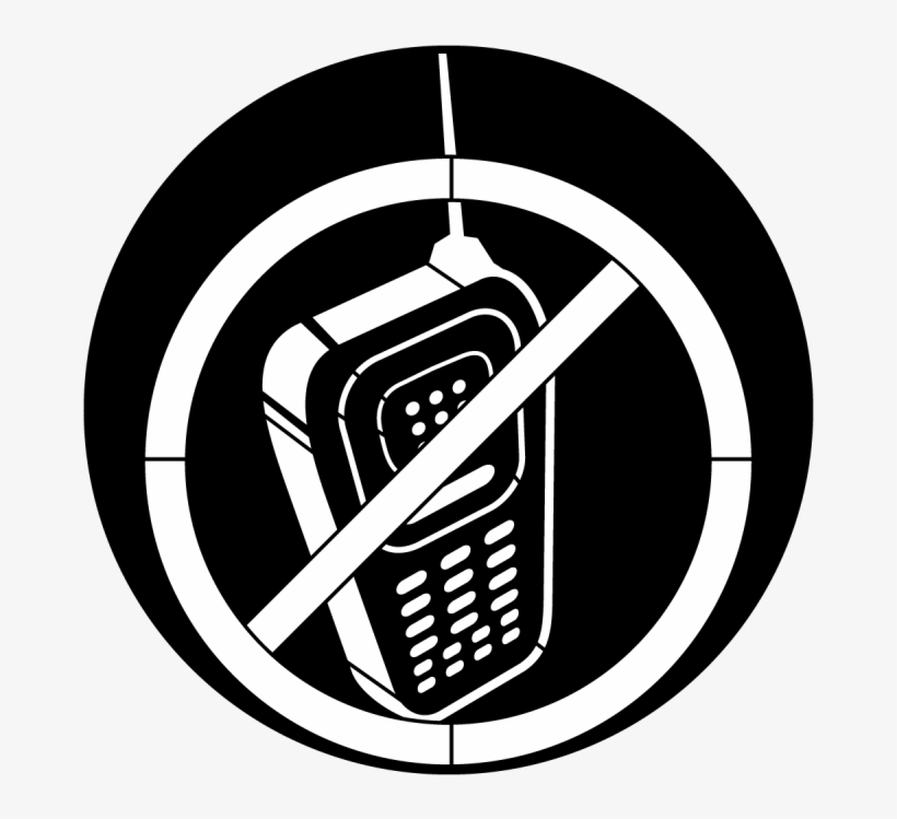 No Cell Phones, transparent png #2907324