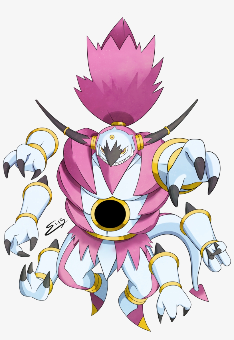 Hoopa Unbound Drawing Amazing - Imagenes De Hoopa De Pokemon Para Dibujar, transparent png #2907989