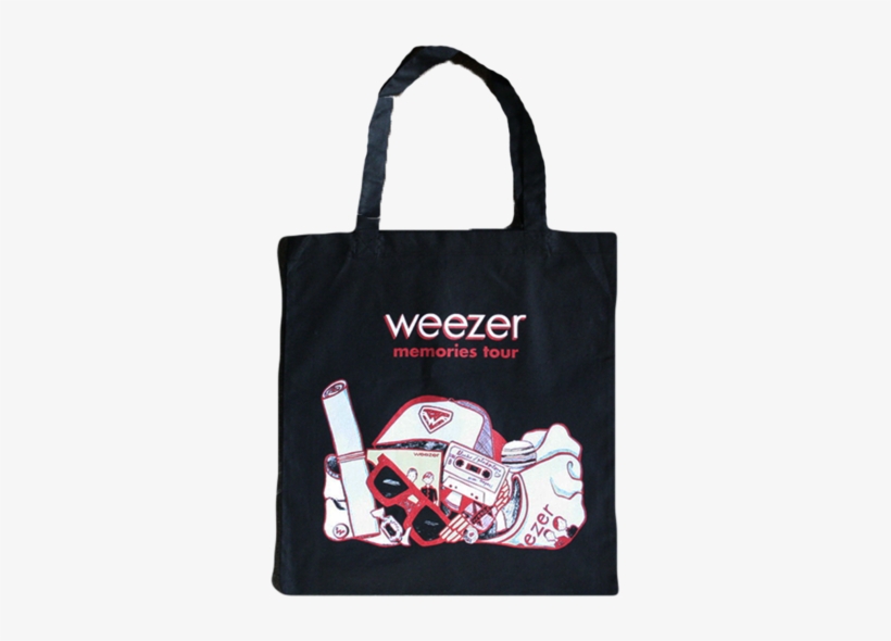 Memories Black Tote - Weezer Memories Black Tote, transparent png #2908407