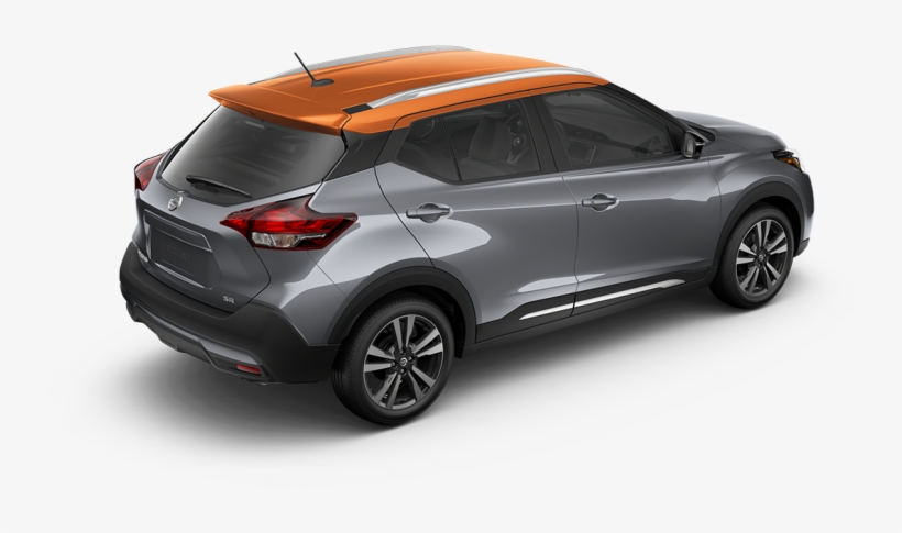 2018 Nissan Kicks In Gun Metallic And Monarch Orange - 2018 Nissan Kicks Sr, transparent png #2908455