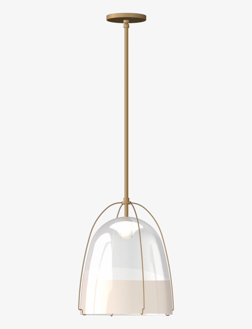 Haleigh Wire Dome Rod Pendant - Ceiling Fixture, transparent png #2908549