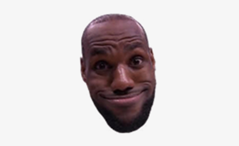 Lebron Funny Face, transparent png #2908553