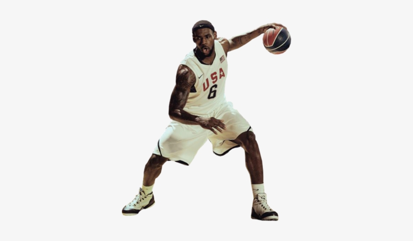 Lebron Psd - Lebron James Usa Png, transparent png #2908711