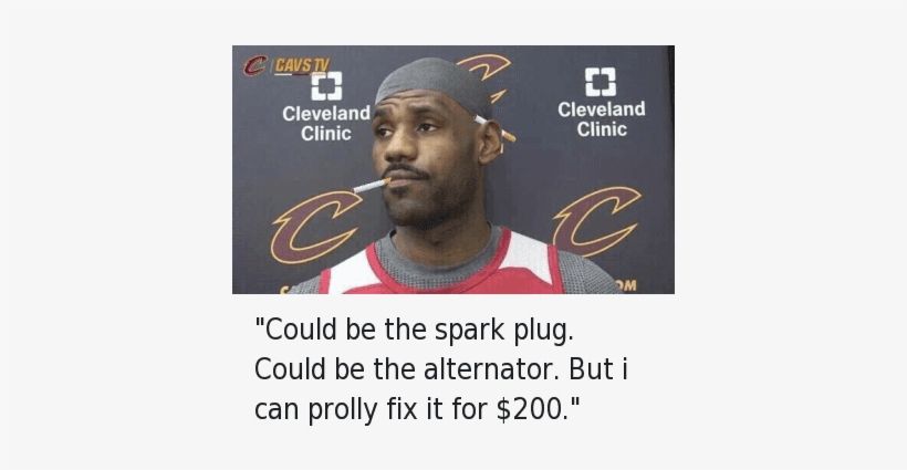 Funny, Lebron James, And Money - Lebron Smoking Meme Generator, transparent png #2908739