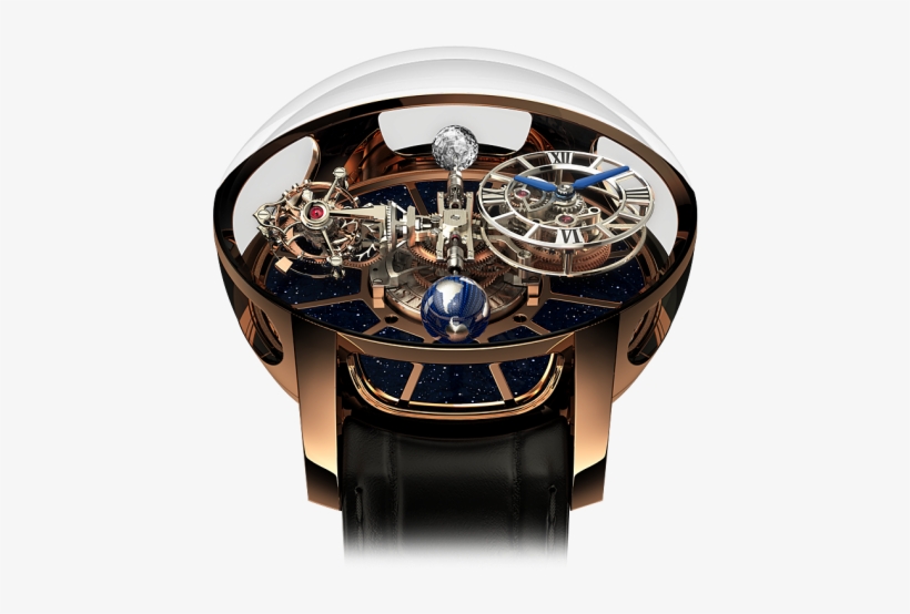 Astronomia Tourbillon - Jacob And Co Astronomia Black, transparent png #2909073