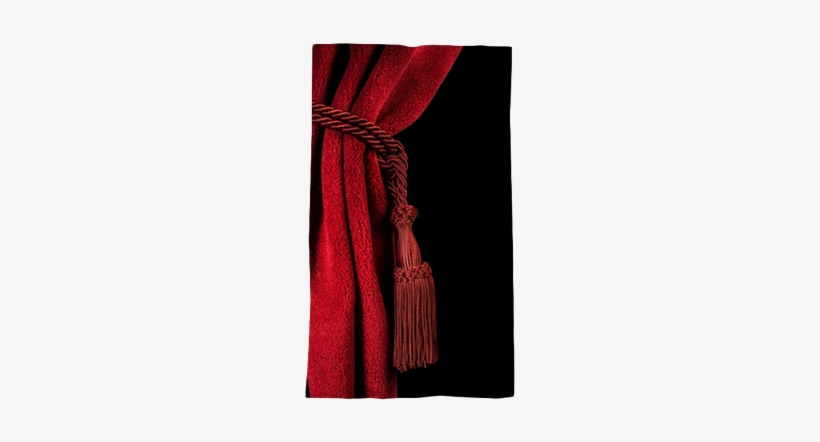 Red Theatre Curtain Blackout Window Curtain • Pixers® - Wool, transparent png #2909197