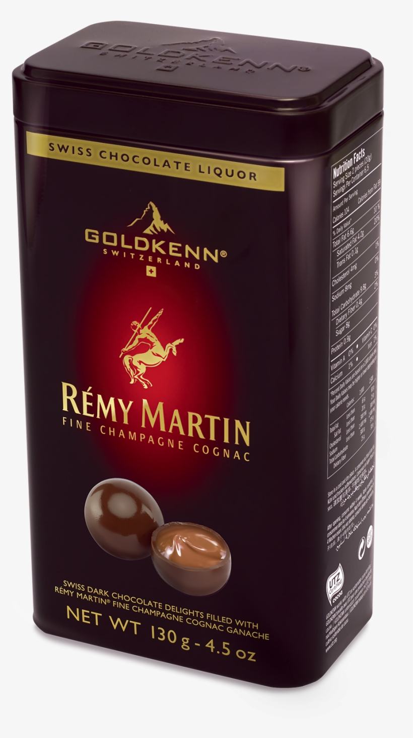 Goldkenn Remy Martin Champagne Cognac Chocolate Bar, transparent png #2909281
