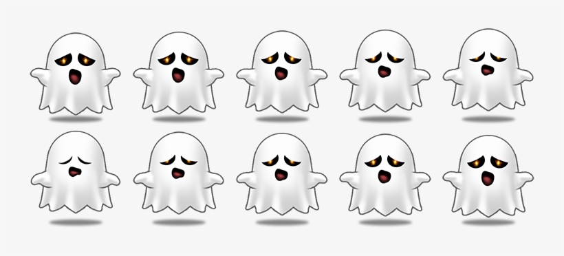 Anim Ghost - Cartoon, transparent png #2909648